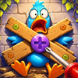 أيقونة Screw Drop: Save the Duck
